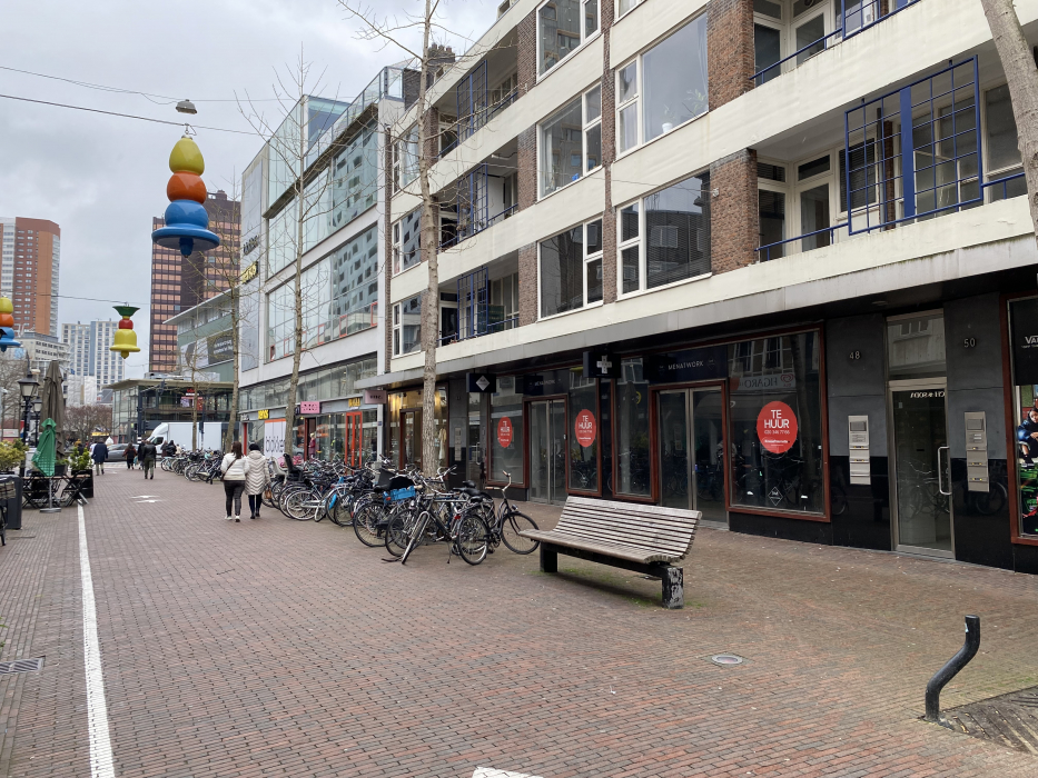 Winkelpand Oude Binnenweg 44-46 te Rotterdam