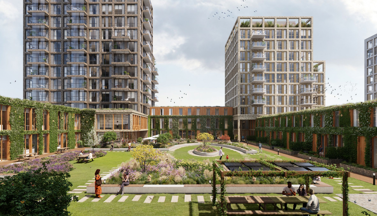 Artist impression De Pionier in Amsterdam