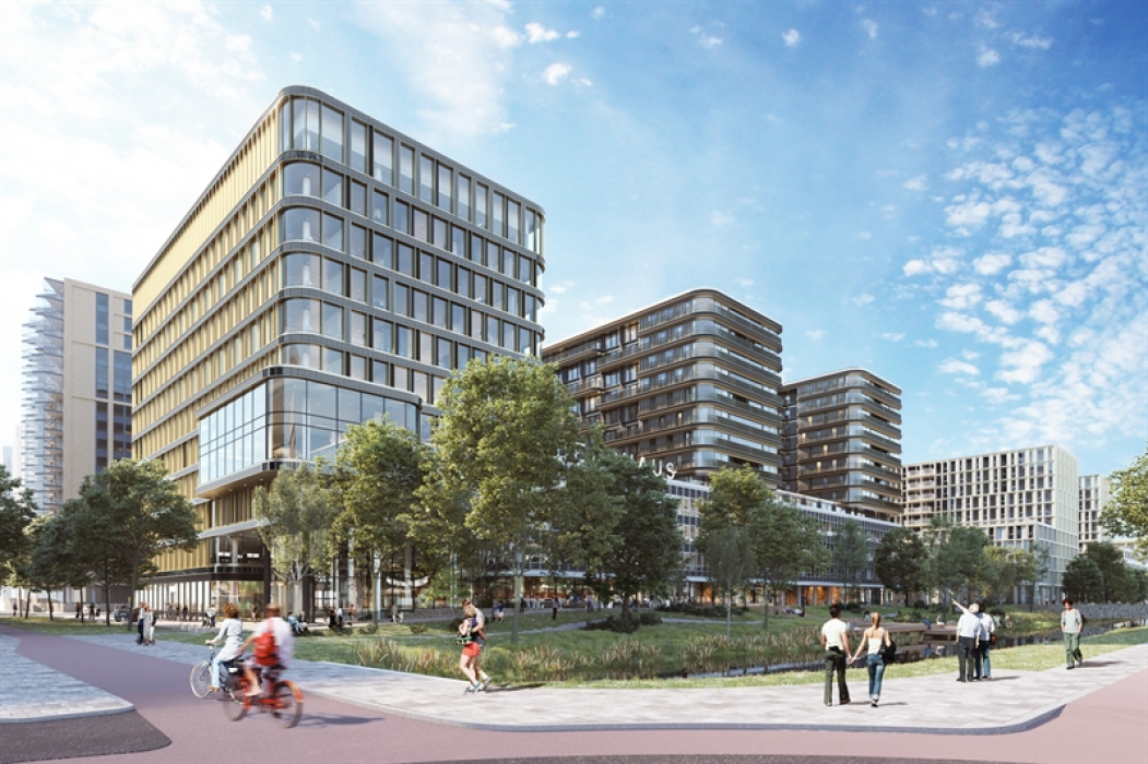 Berghaus aan het Koningin Wilhelminaplein in Amsterdam