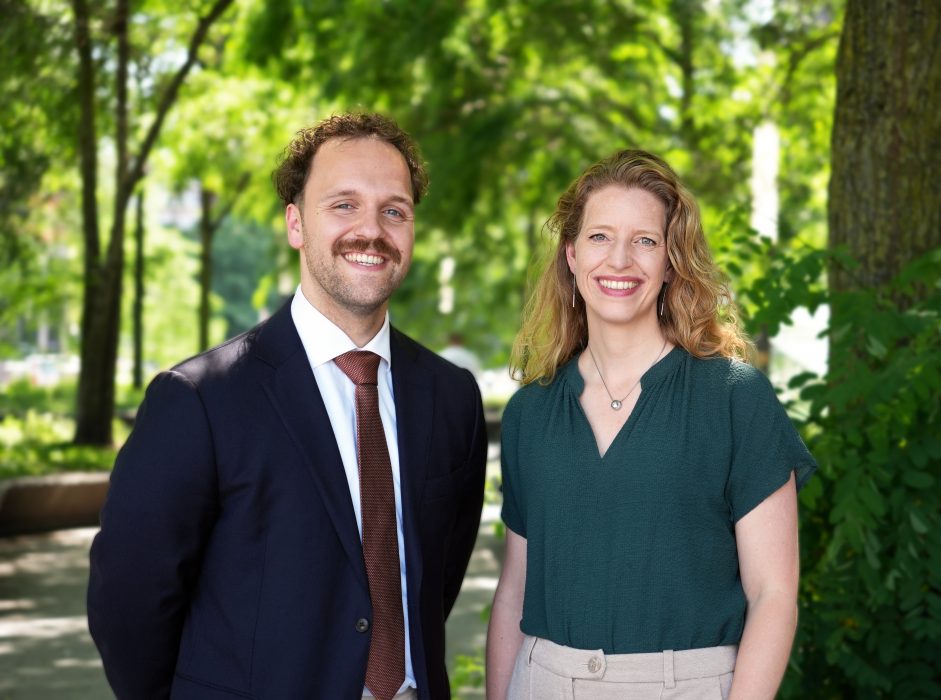 Wouter van 't Grunewold en Inge Schuijers