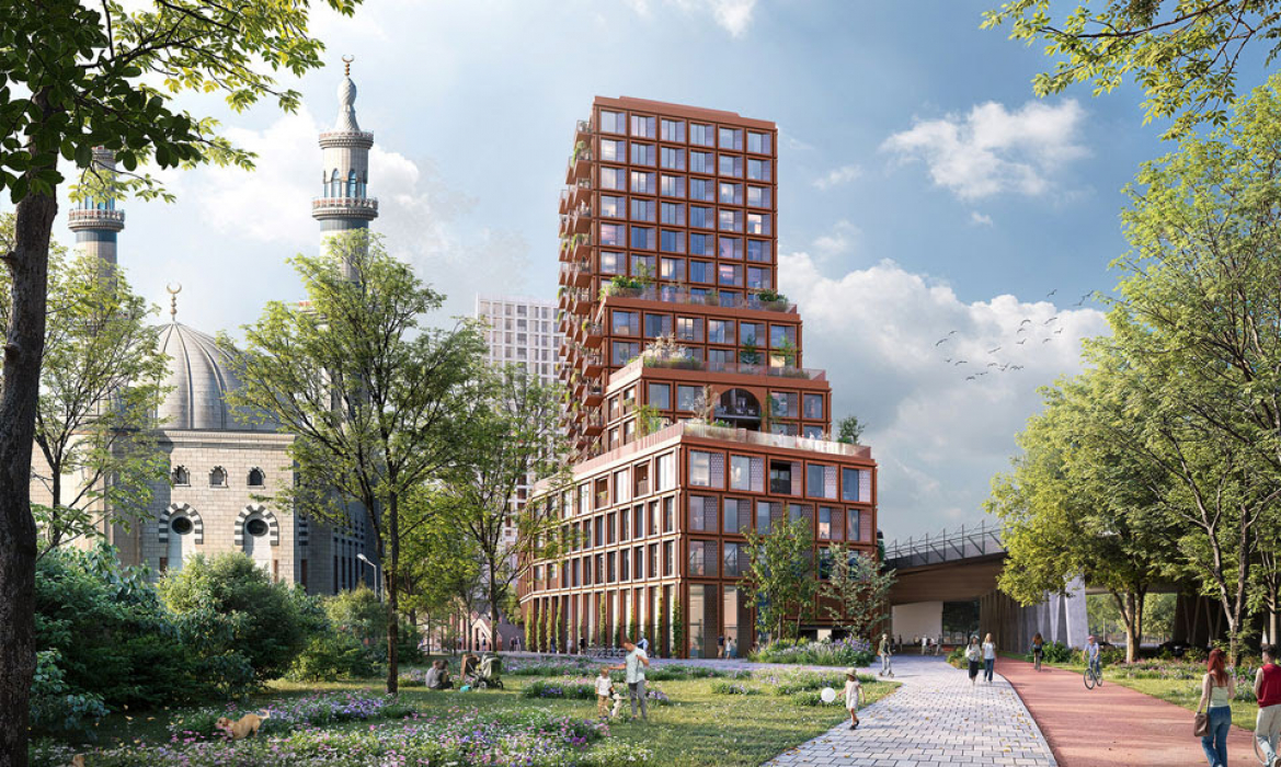 Atlas 1 in de Rotterdamse wijk Hillesluis