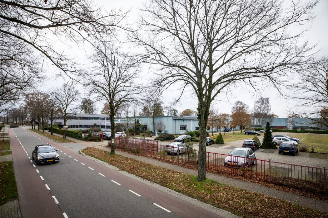 Bedrijfscomplex aan de Langeveenseweg 55 in Geesteren