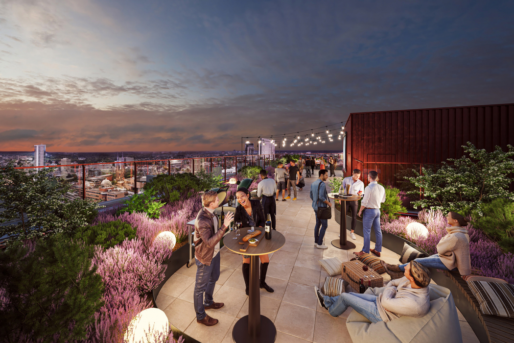 Sky Garden op 75 meter hpogte