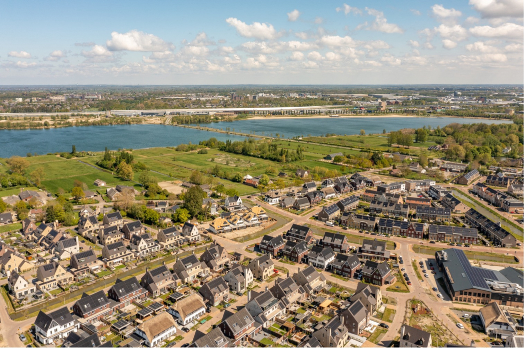De wijk Haarzicht in Haarzuilens
