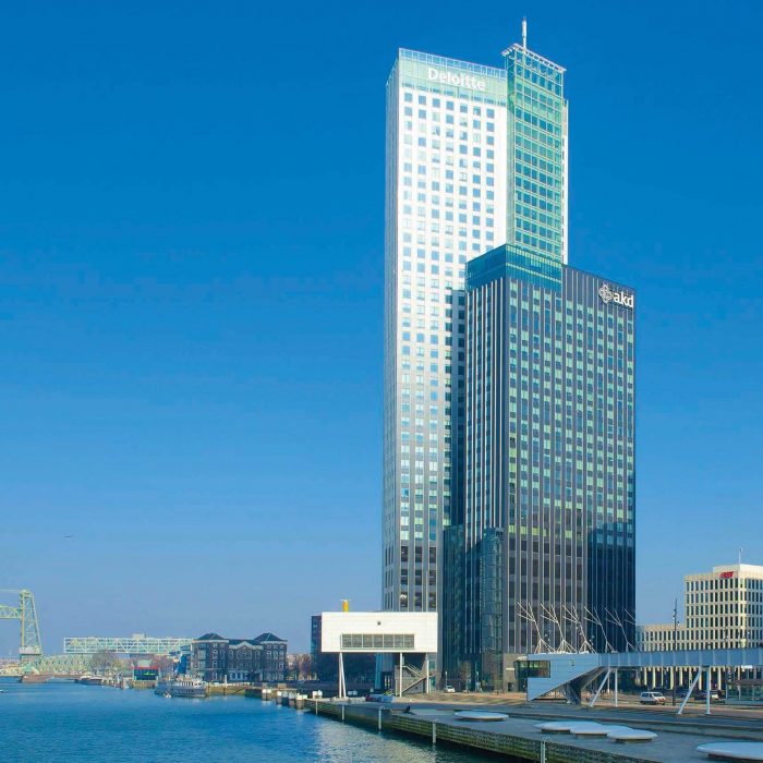 Maastoren aan de Wilhelminakade 1 in Rotterdam | ©BRiQ Real Estate