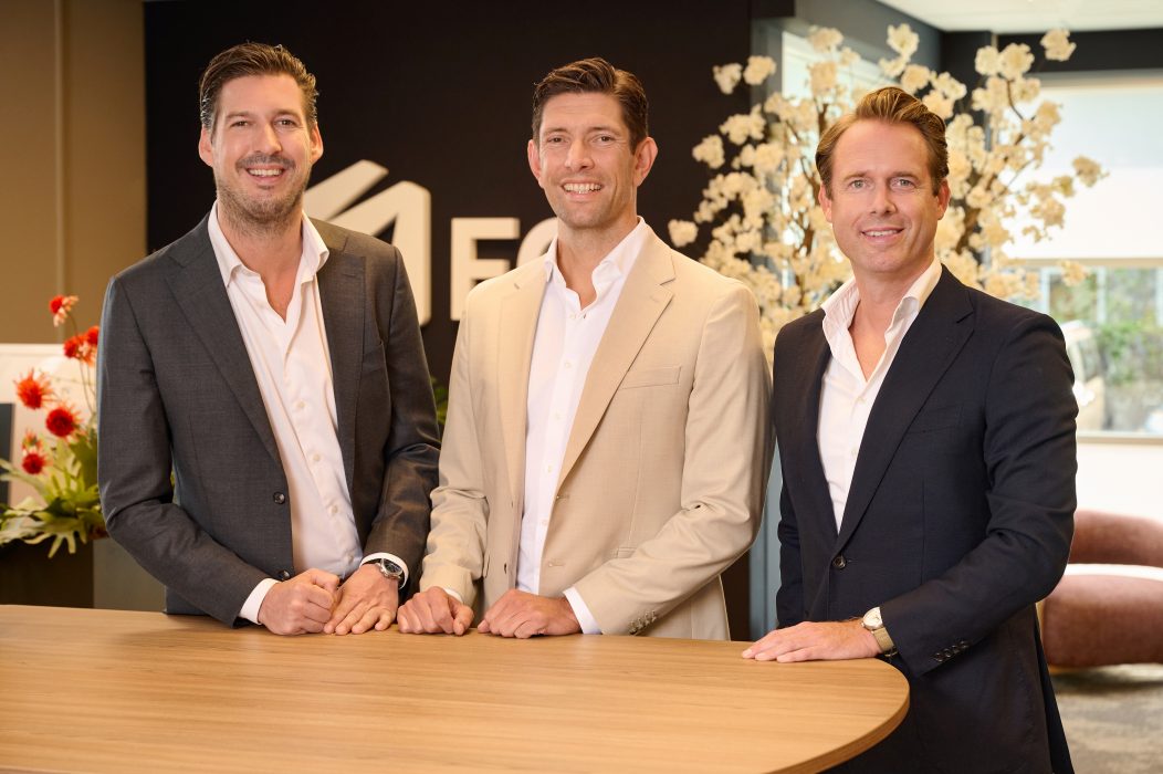 Niek Dijkmans, Marc Figlarek en Nathan van der Giessen | ©EQ Real Estate