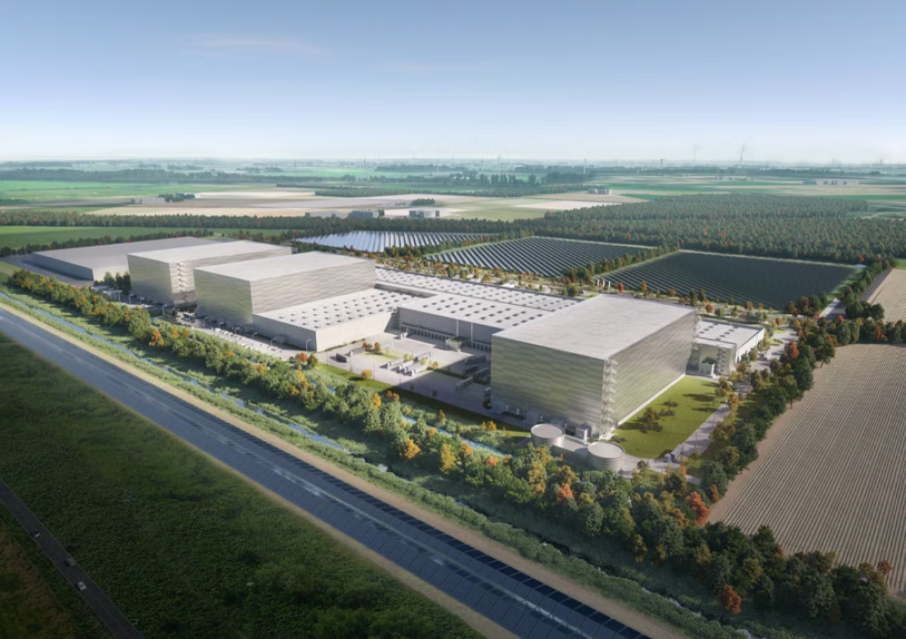 Artist impression DC van Jysk in Lelystad