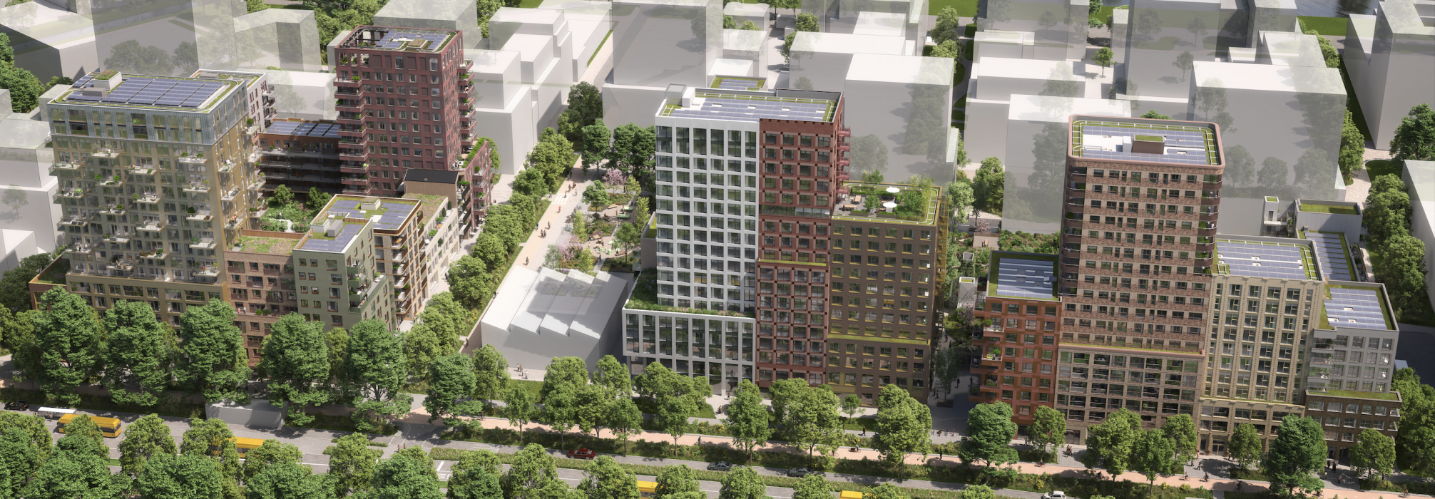 Merwede overzicht  blok B 1a + B 2a