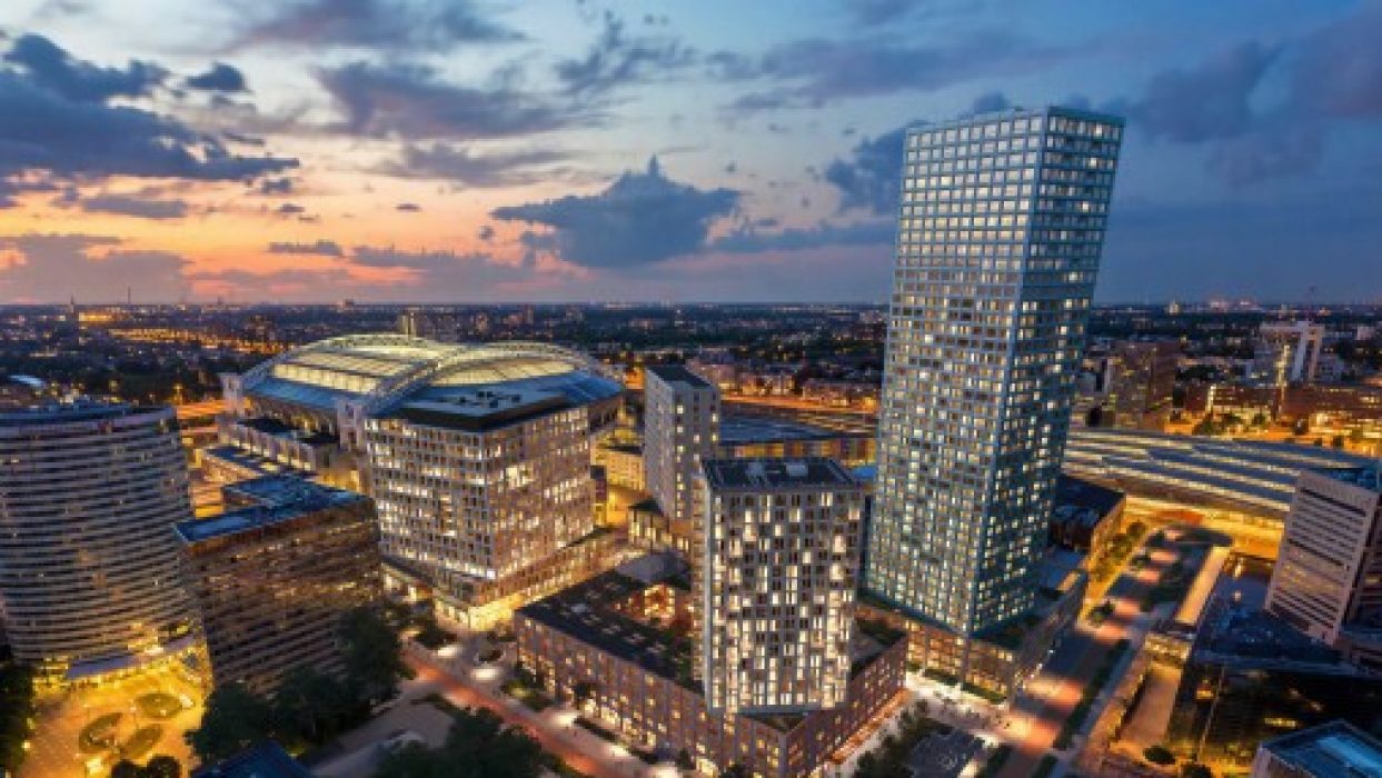 'Eleven Square' op het Arenapark te Amsterdam