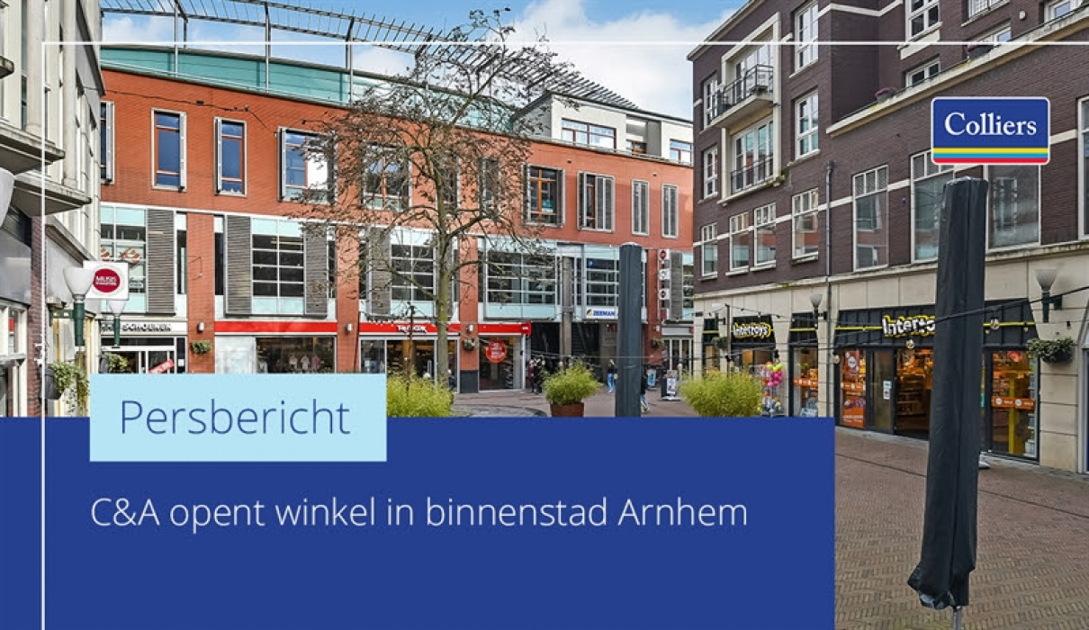 C&A opent winkel in binnenstad Arnhem