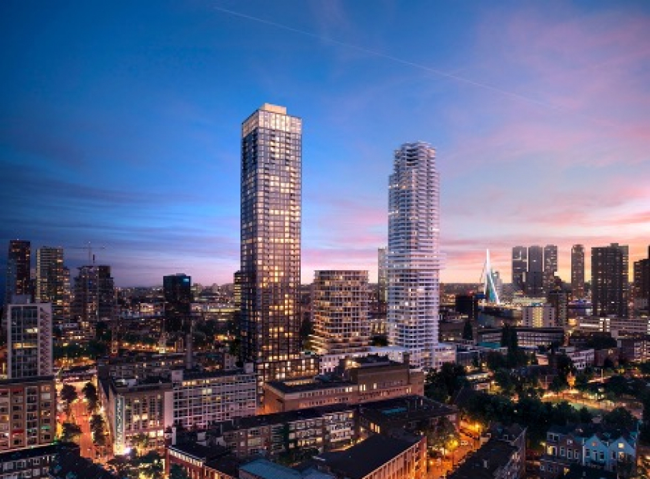 The BaanTower in Rotterdam