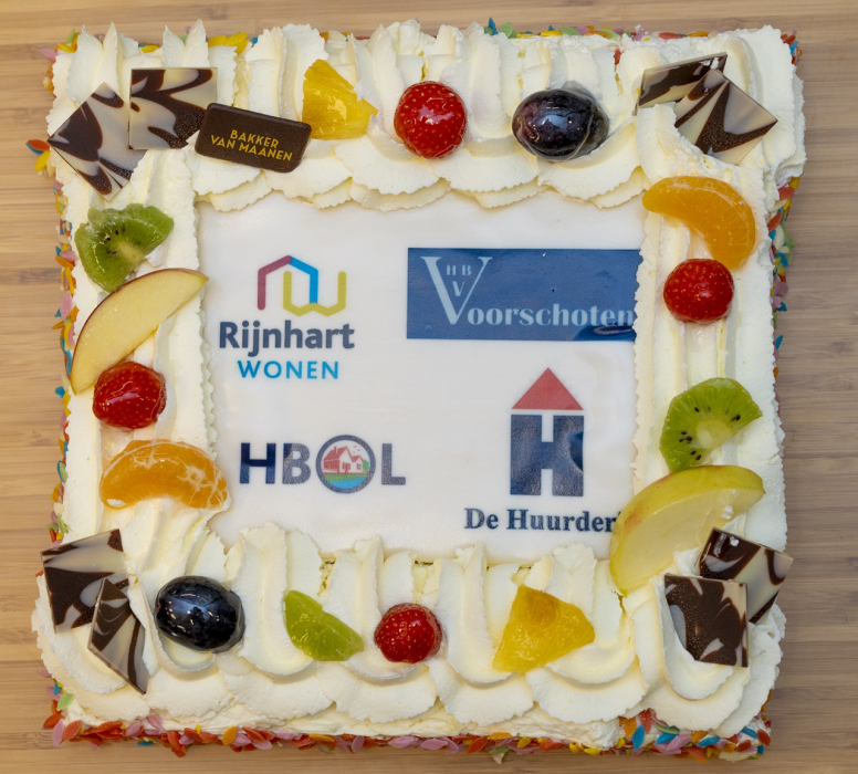 Ondertekening samenwerkingsafspraken huurdersorganisaties De Huurderij, HBOL, HBVV en Rijnhart Wonen