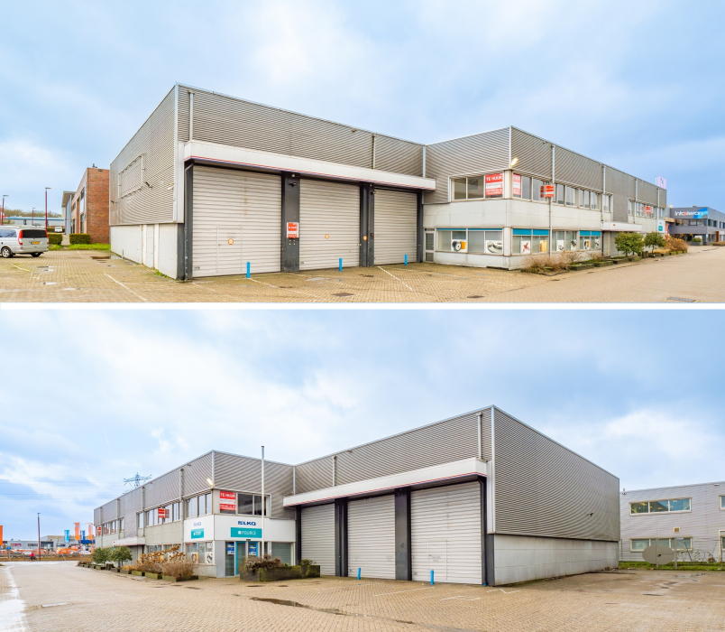 Bedrijfscomplex aan Ravenswade 102-104 in Nieuwegein