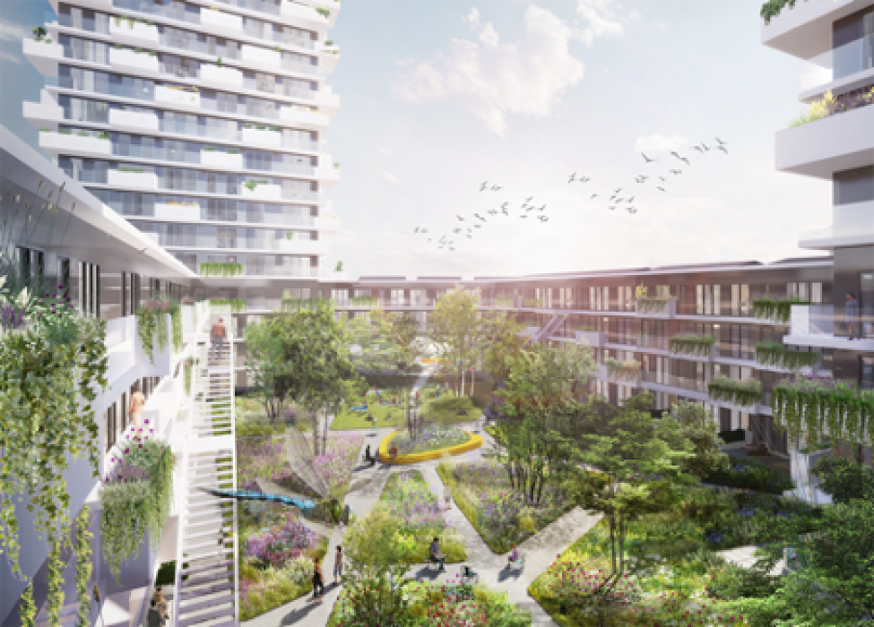 Woontoren aan de Laan op Zuid in Rotterdam