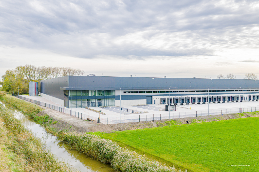 Het nieuwe logistieke pand van P3 Logistics