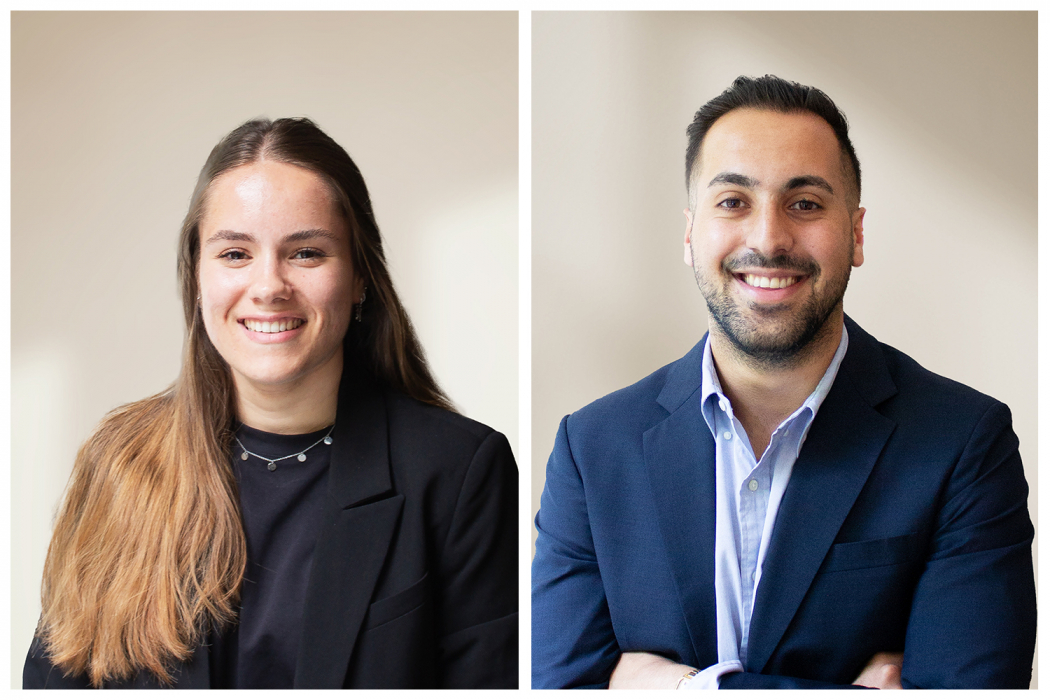 Kim de Langen en Danesh Lachman