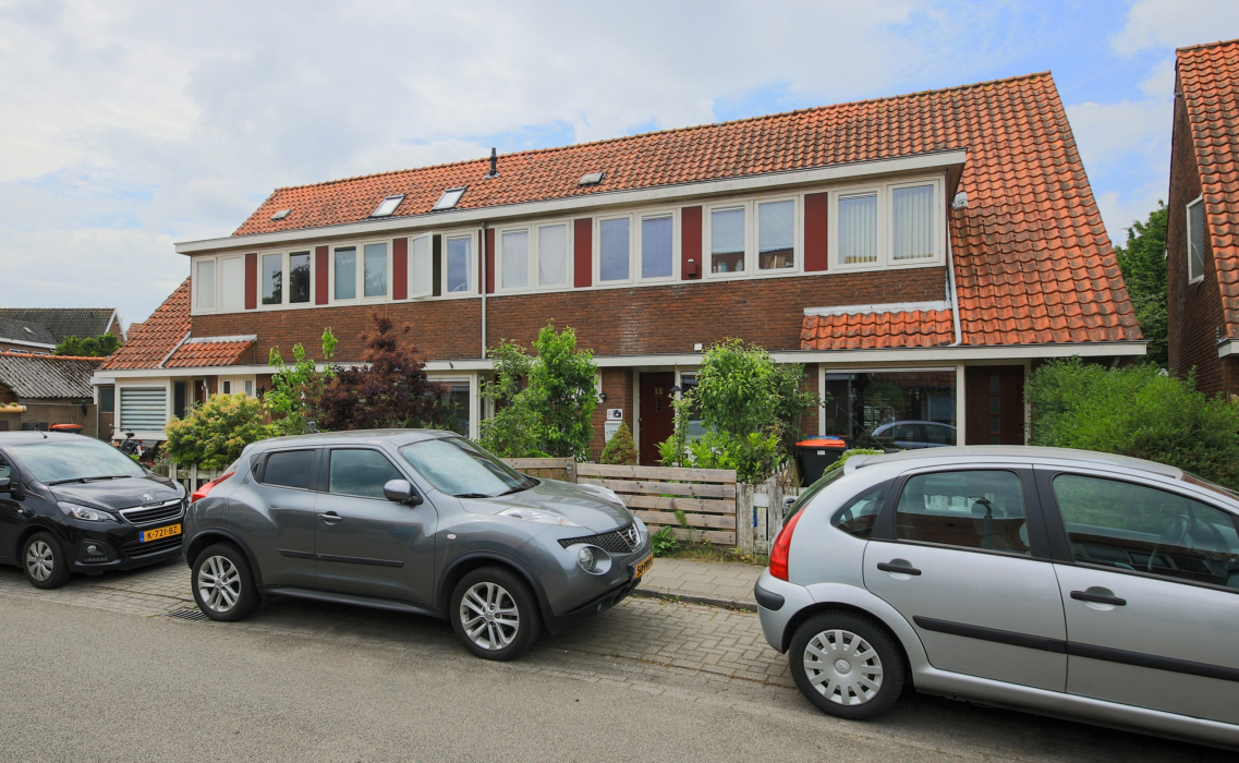 Woningen aan de Trompstraat in Amersfoort