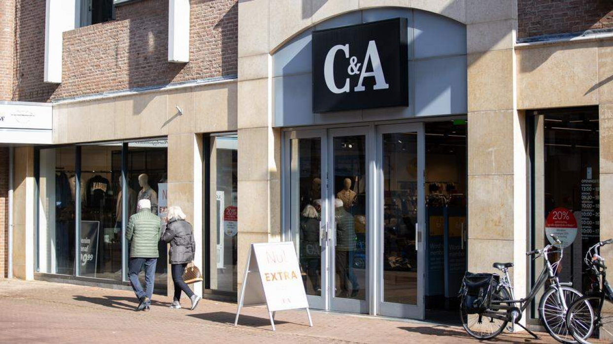 Sluiting C&A in Lisse