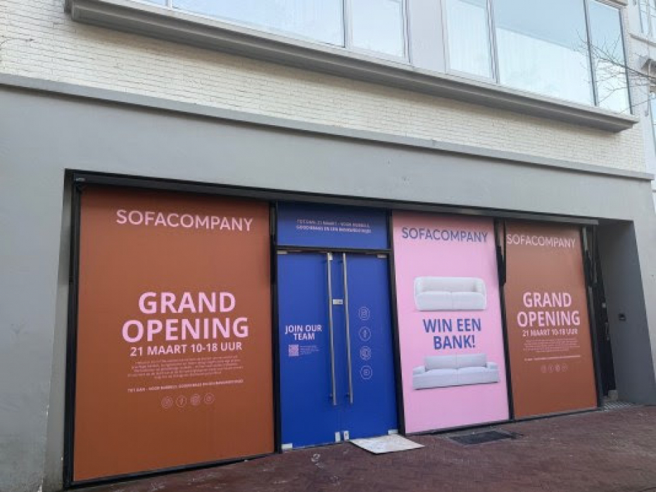 SOFACOMPANY opent nieuwe winkel in Den Bosch