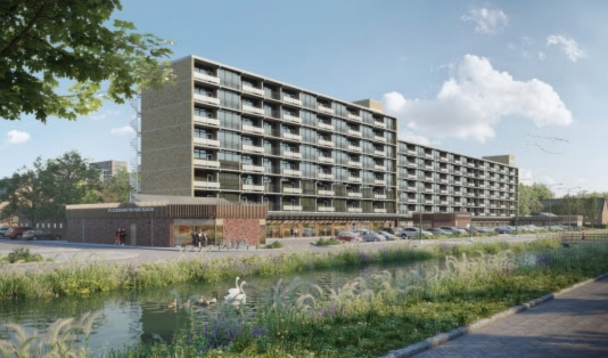 Winkelcentrum Plesmanpromenade te Maarssen