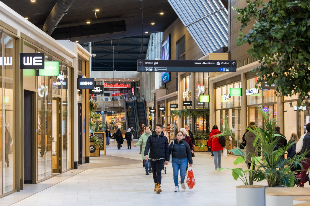 Winkelcentrum Vier Meren in Hoofddorp, eigendom van Wereldhave