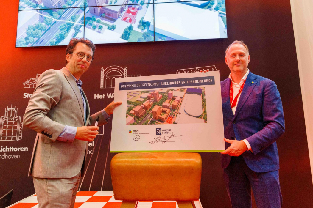 Erik Leijten(directeur BPD regio Zuid ) - Bas van der Pol (wethouder gemeente Tilburg)