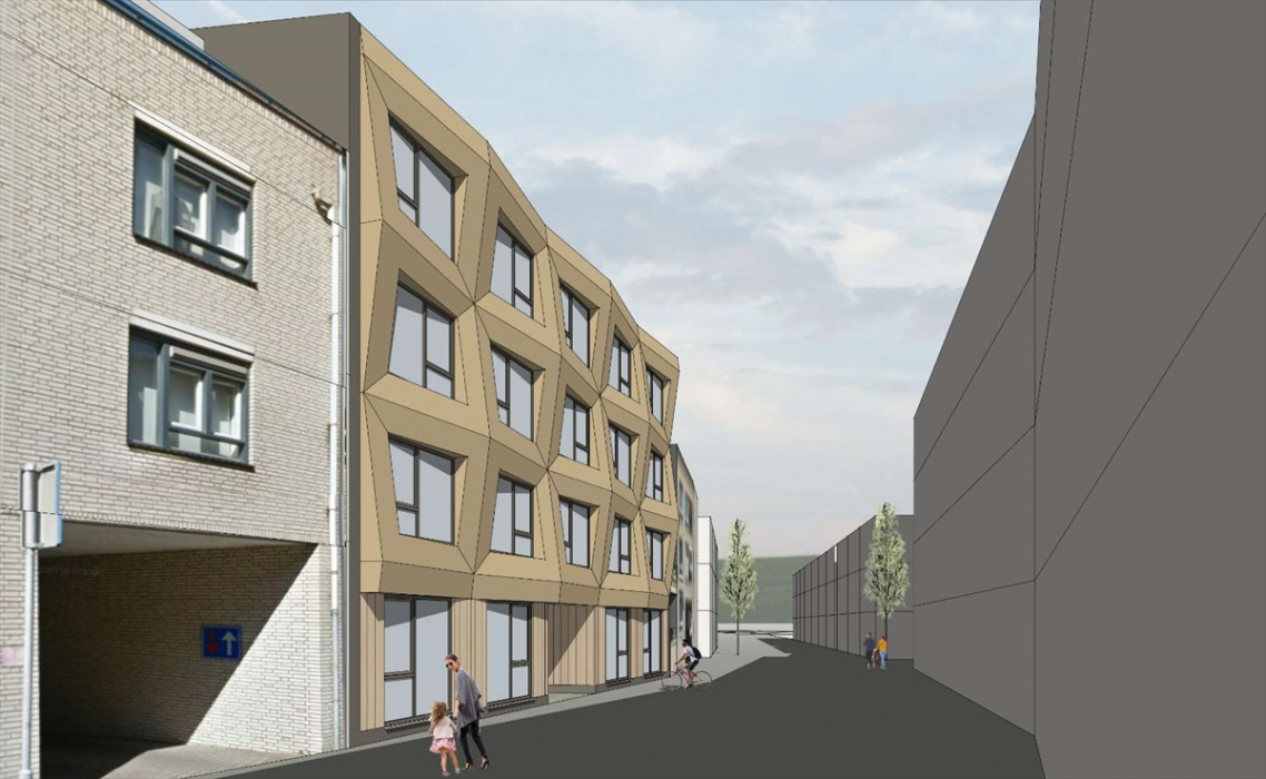 Bouw 27 sociale huurwoningen in centrum Sittard