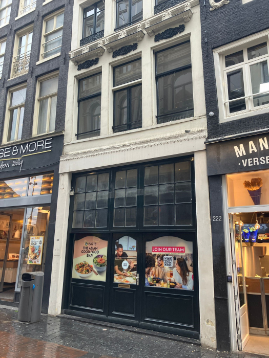 Nieuwe EAZIE aan de Nieuwendijk 224 te Amsterdam