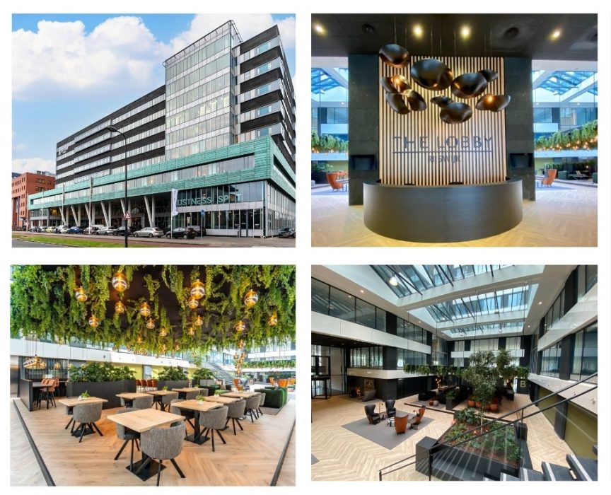 Interieur van The Lobby aan de Lange Kleiweg 6-28 te Rijswijkk