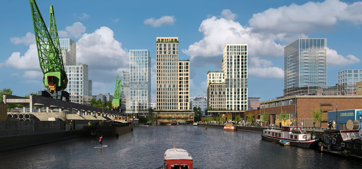 De Nieuwe Hallen in De Binckhorst te 's-Gravenhage