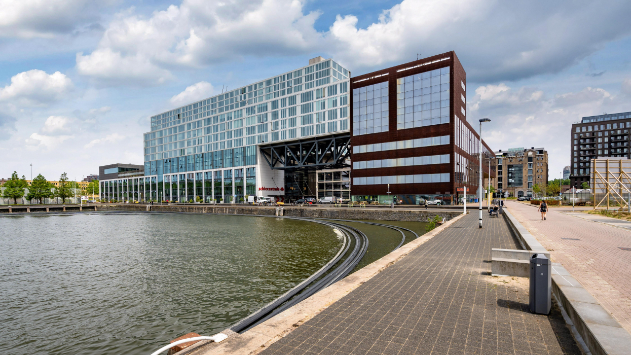Schiecentrale aan de Schiehavenkade in Rotterdam