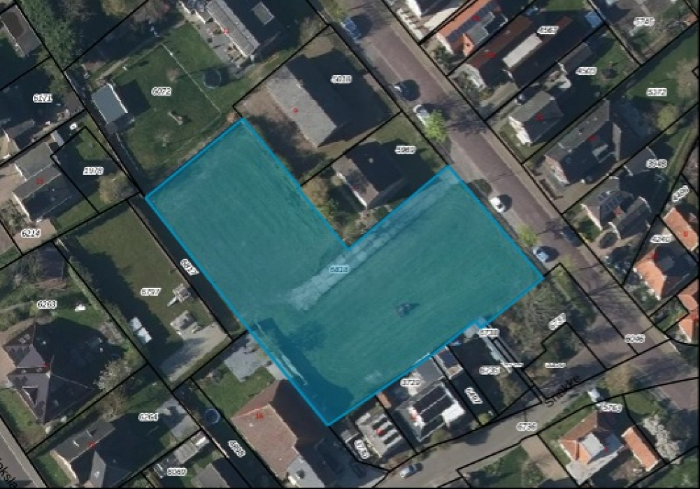 De ontwikkellocatie aan de Zwarteweg in Koudum