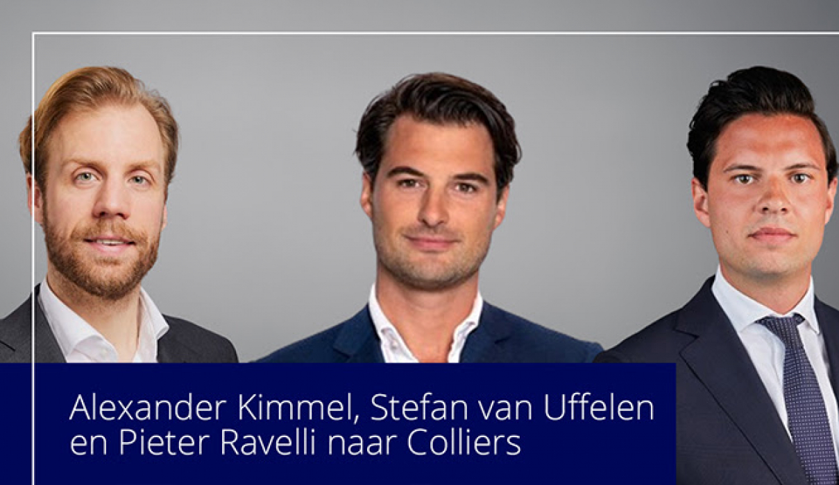 Alexander Kimmel, Stefan van Uffelen en Pieter Ravelli