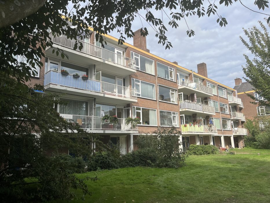 Appartementencomplexen in de Amsterdamse wijk Buitenveldert