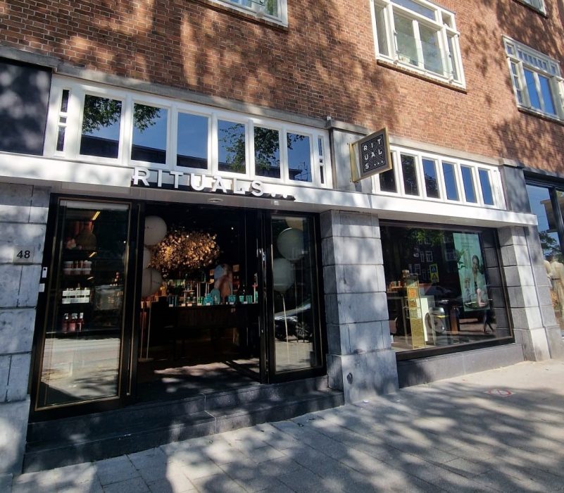 Het pand van Rituals aan de Beethovenstraat 48 in Amsterdam