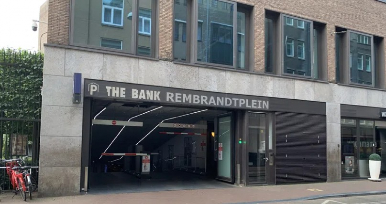 Parkeergarage The Bank aan de Amstelstraat 12 Amsterdam
