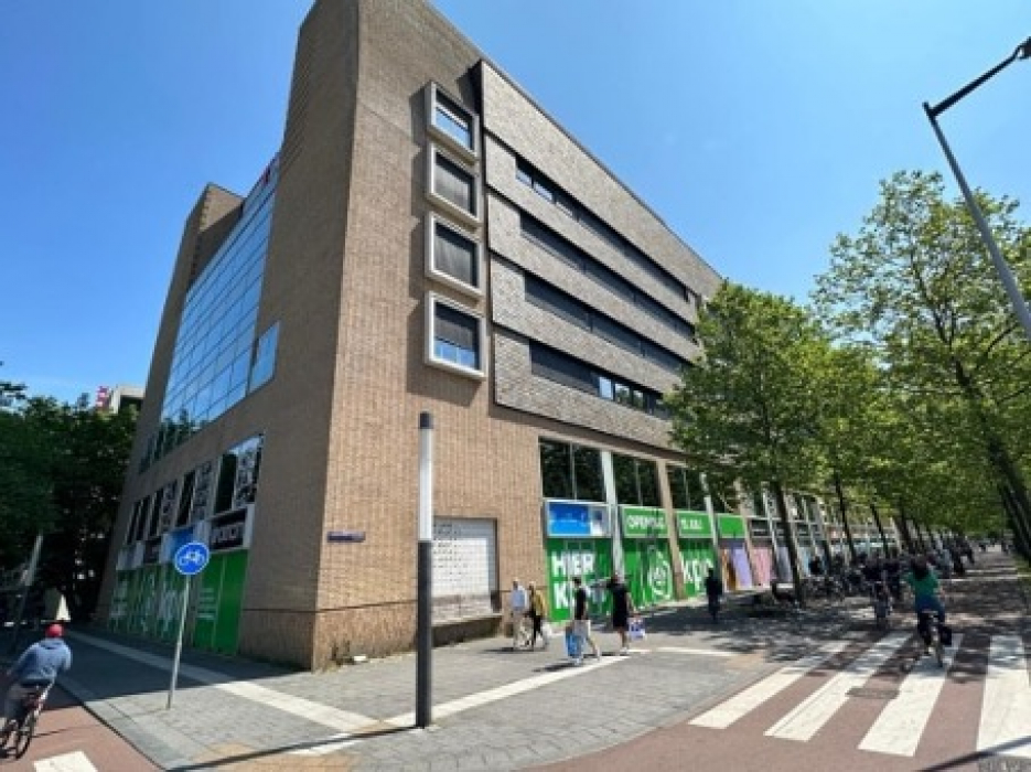 Flow gebouw aan de Europaboulevard 1 in Amsterdam