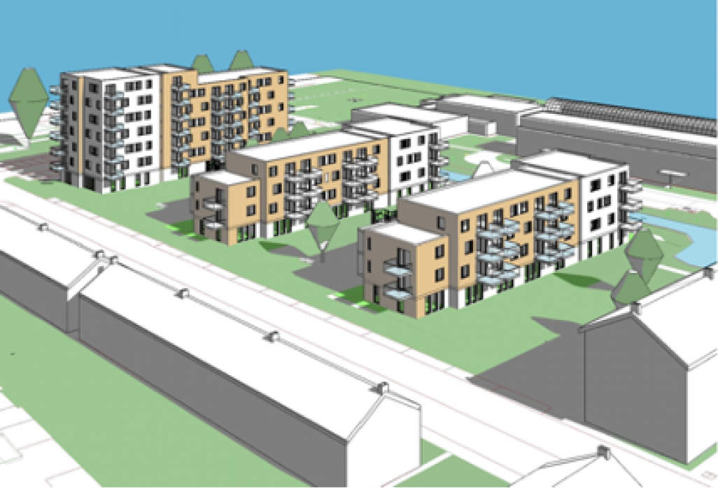 Nieuwbouw aan de Pinksterbloem in Leiderdorp