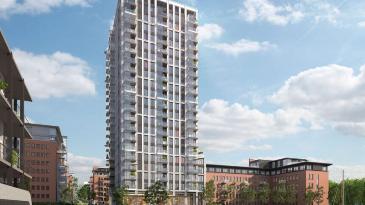 Woongebouw Elara op de hoek van Maanweg en Regulusweg in Den Haag