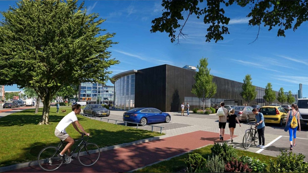 Impressie Sontplein in Groningen