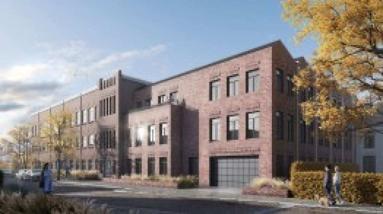 Nieuwbouw aan de Amperestraat 10 in Hilversum