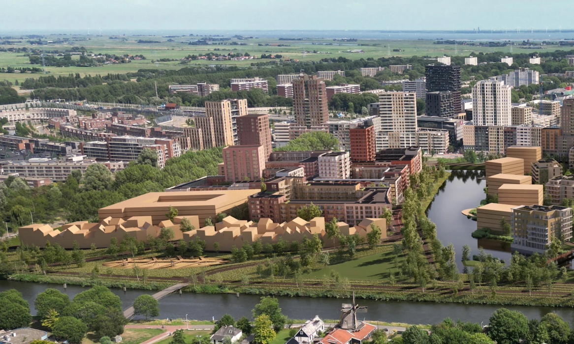 Vogelvlucht Noordbuurt