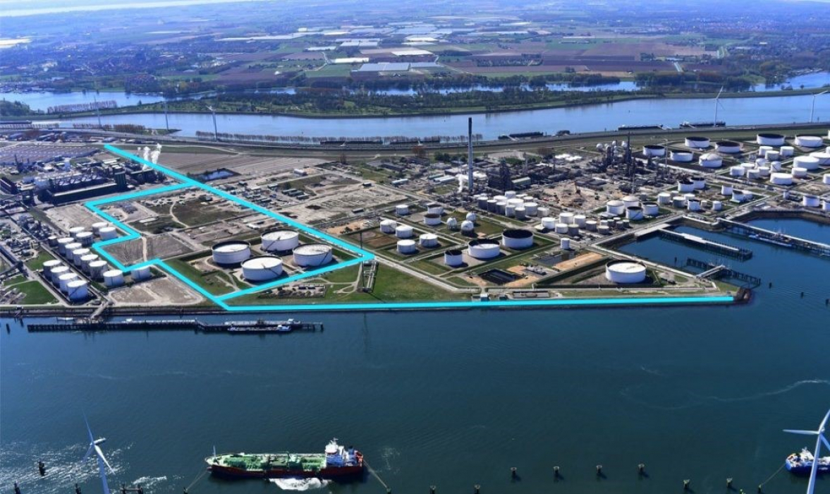 De GES‑terminal in de Rotterdamse Europoort