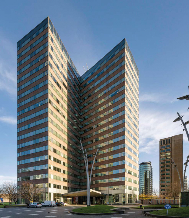 Kantoorgebouw B Vital aan de Entree 201 in Amsterdam-Zuidoost