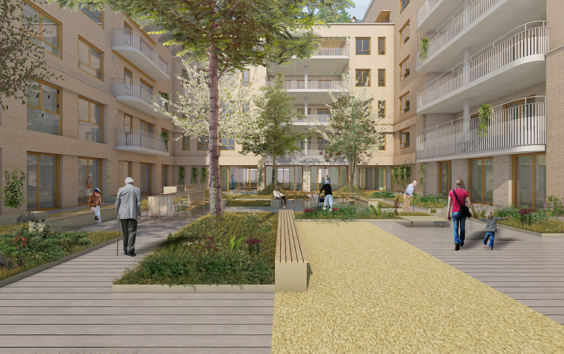 Nieuw woon‑werkgebied Winkelsteeg