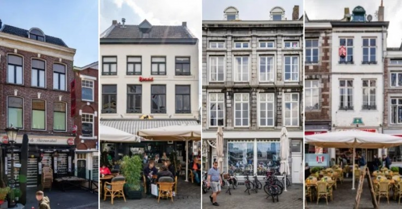 De vier horecapanden verkocht aan Propina Invest