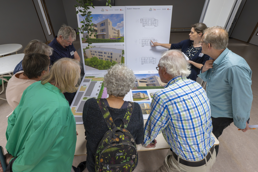 Akkoord voor ontwikkeling 30 zorgwoningen in project Broekhof in Leiden