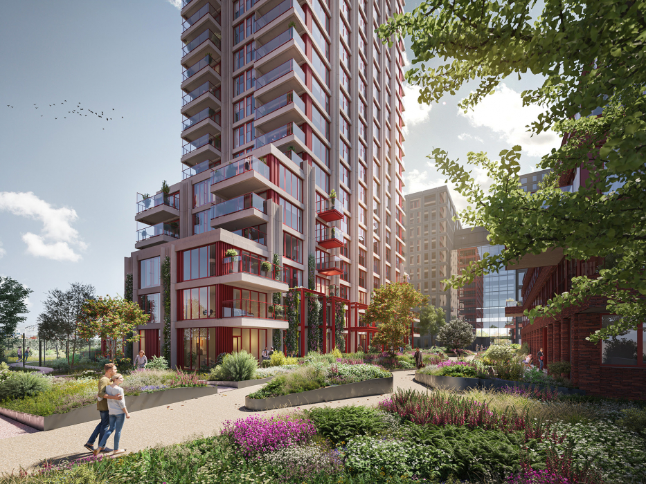 Woontoren Highlight in Eindhoven.